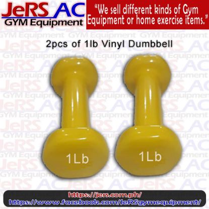 Picture of 1lb Vinyl Dumbbell Pair
