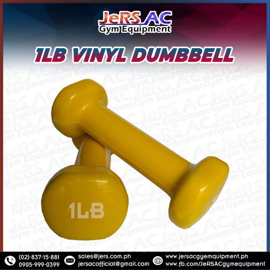 Picture of 1lb Vinyl Dumbbell Pair