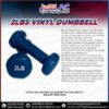 Picture of 2lbs Vinyl Dumbbell Pair