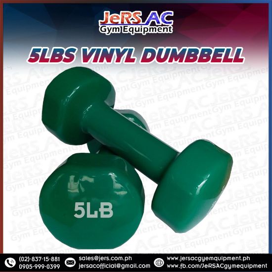 Picture of 5lbs Vinyl Dumbbell Pair