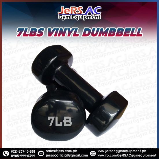 Picture of 7lbs Vinyl Dumbbell Pair