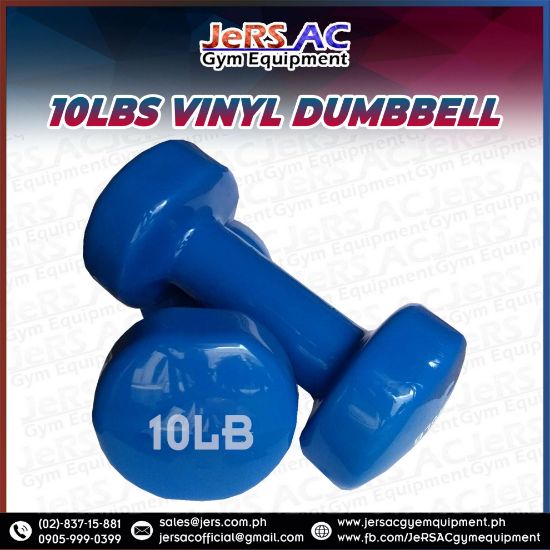 Picture of 10lbs Vinyl Dumbbell Pair
