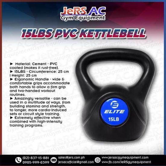 Picture of 15lbs Elite PVC Kettlebell