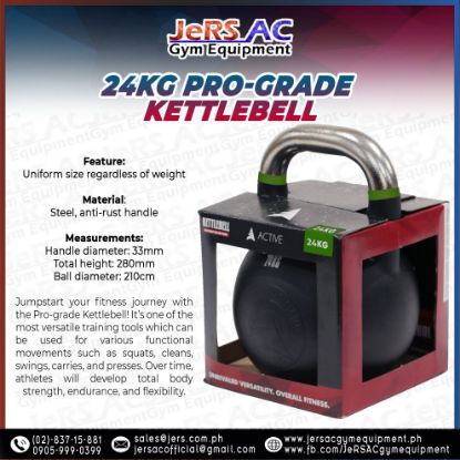 Picture of 24kg Pro-grade Kettlebell