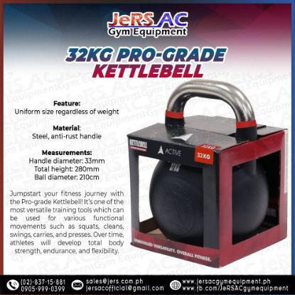 Picture of 32kg Pro-grade Kettlebell