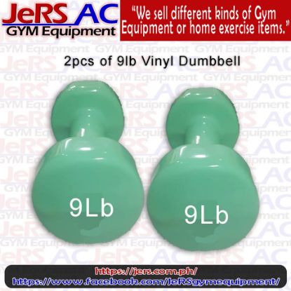 Picture of 9lbs Vinyl Dumbbell Pair