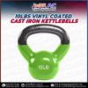 Picture of 10lbs Vinyl Coated Iron Kettlebell