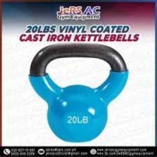 Picture of 20lbs Vinyl Coated Iron Kettlebell