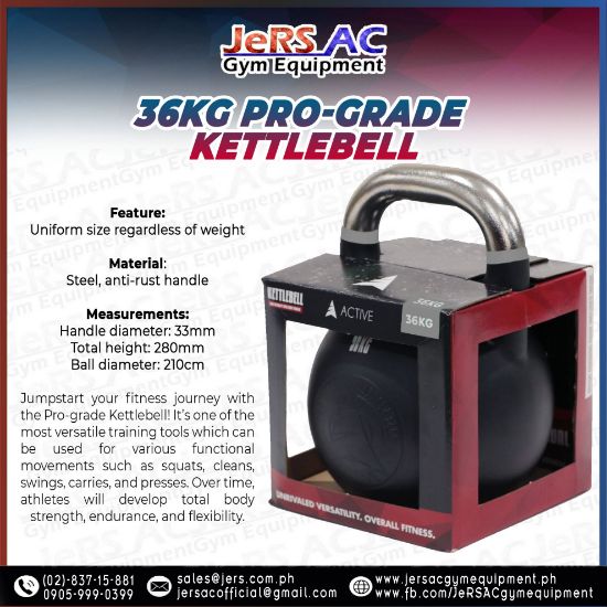 Picture of 36kg Pro-grade Kettlebell
