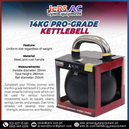 Picture of 14kg Pro-grade Kettlebell