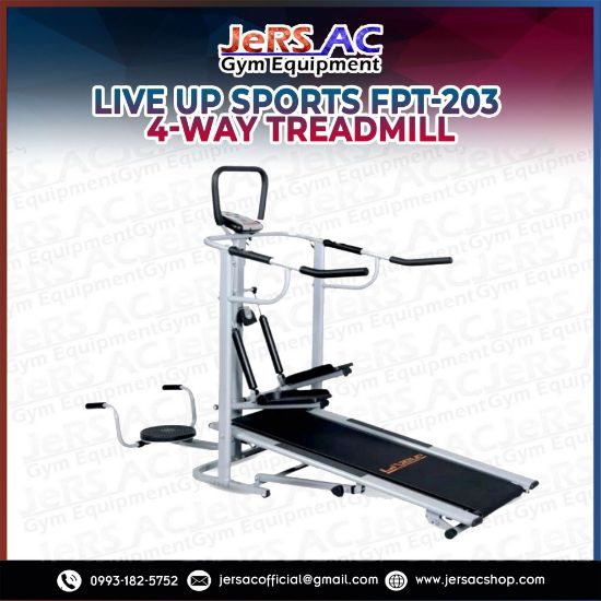 Picture of Live Up Sports FPT-203 4-Way Treadmill