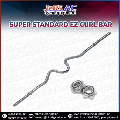 Show details for Standard Super Ez Curl Bar Picture of Standard Super Ez Curl Bar