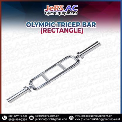 Show details for Olympic Tricep Bar (Rectangle) Picture of Olympic Tricep Bar (Rectangle)